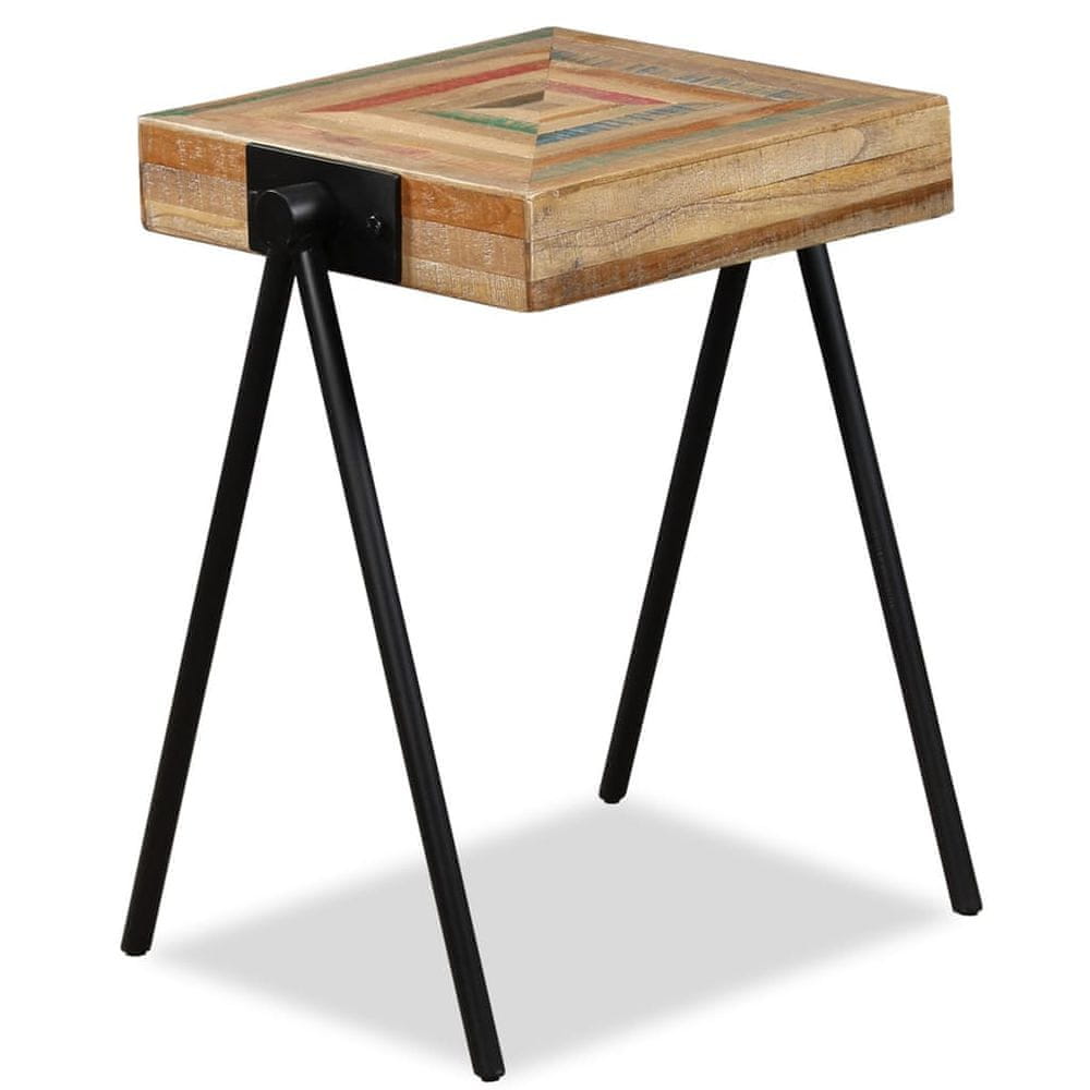 Petromila vidaXL Príručný stolík, recyklované teakové drevo 